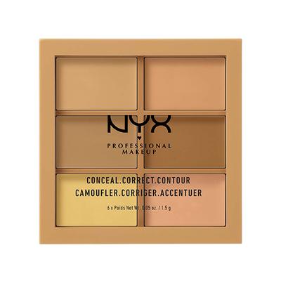 Nyx Professional Makeup Conceal, Correct, Contour Palette - 3CP02 Medium,Moyen 9 gm - Contour