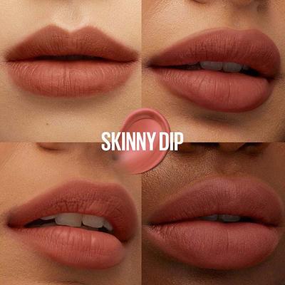 Maybelline New York Superstay Teddy Tint - Lip and Cheek Color, Skinny Dip 5 ml - Liquid Lipsticks