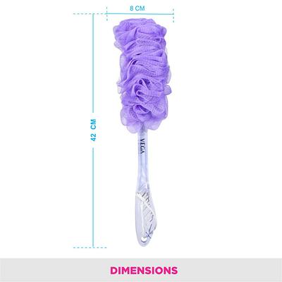 Vega Luxury Bath Brush (BA - 1/2) 135 gm - Loofahs & Sponges