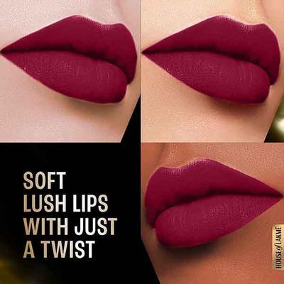 Lakme Forever Matte Lipstick, Made With French Rose Oil Extracts, Red Crimson, 4.5 gm - Lipsticks