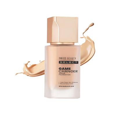 Swiss Beauty Select Game Changer Serum Lightweight Foundation - Nude Cream 30 gm - Foundation