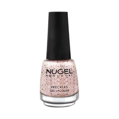 Nugel FRECKLED NUDE F08 Non Uv Gel Freckles Nail Enamel 13 ml - Nail Polish