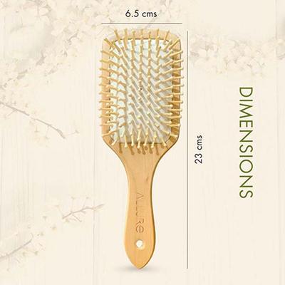 Allure Personalised Paddle Hair Brush Letter F 1's - Hair Brushes