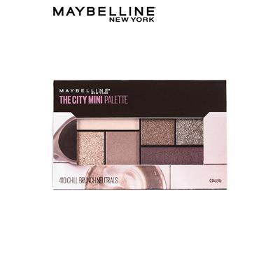 Maybelline New York City Mini Eyeshadow Palette, Brunch Neutrals 6.1 gm - Eyeshadow, Bases & Primers