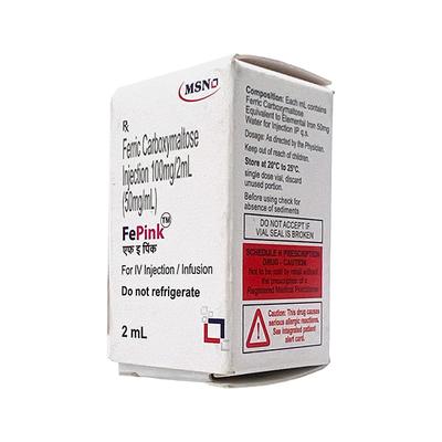 FEPINK 100mg Injection 2ml - Iron Supplement/Anaemia-Vma