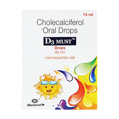D3 Must Drops 15ml - Supplements-Vit