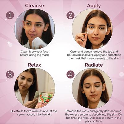 Luxa Derme Under Eye Revive Bio Cellulose Sheet Mask (Pack 2 x 5ml) 1's - Eye Masks