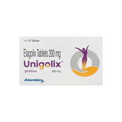 UNIGOLIX 200 Tablet 10's - Uterus Conditions-Dut