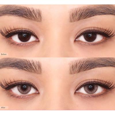 O-Lens Russian Smoky 1Day Coloured Contact Lenses - Brown (0.00) 1's - Eyecare Lenses