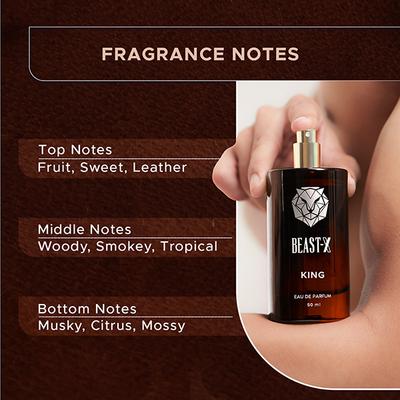 Pure Sense BEAST - X King Luxury Long Lasting Exotic Perfume Fragrance for Men 50ml - Men Perfumes (Edt/Edp)