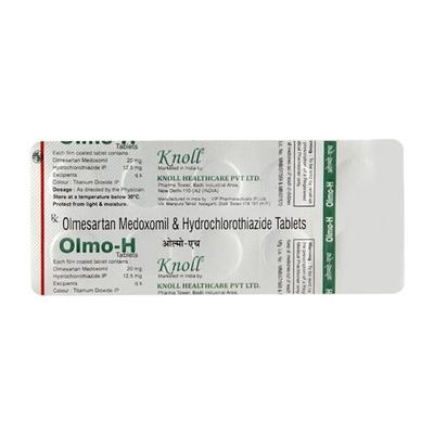 Olmo H 20mg Tablet 10'S - Hypertension-Ang