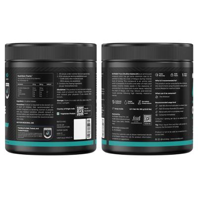 Nutrabay Pure Citrulline Malate Powder - Unflavoured 100 g - Workout Essentials