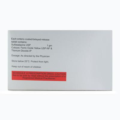 Saaz DS Tablet 10'S - Ulcerative Colitis/Bowel Inflammatory Disease-GIT