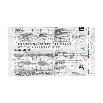 Nutrobril Tablet 10's - Supplements-Vam