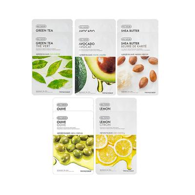 The Face Shop Unisex Anti-Acne Face Masksheet (Pack Of 10) - Masks & Peels