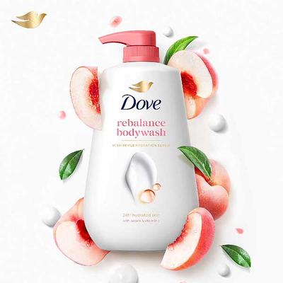 Dove Revitalizing Body Wash With Scented Peach & Vitamin C 800 ml - Shower Gels & Body Wash