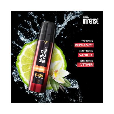 Wild Stone Intense Trance Long Lasting Nogas Deodorant for Men 150 ml - Men Deodorants/Roll-Ons