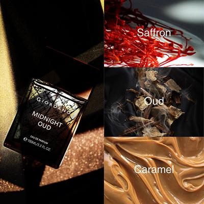 Giordano Midnight Oud Eau De Parfum 100 ml - Men Perfumes (Edt/Edp)