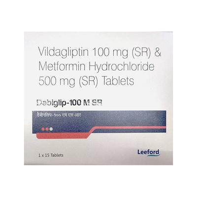 DEBIGLIP 100 M SR Tablet 15's - Diabetes-Ant