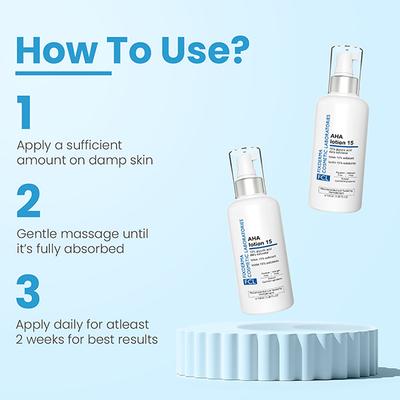 Fixderma Cosmetic Laboratories (FCL) AHA 15 Lotion 100ml - Lotions & Creams