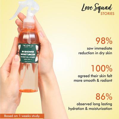 The Love Co. In Shower Moisturizer - Warm Vanilla 250 ml - Lotions & Creams