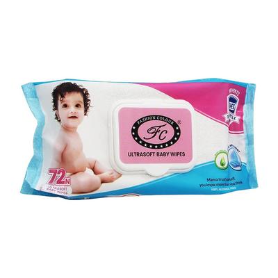 Fashion Colour 72N Ultrasoft Baby Wipes 1's - Diapers & Wipes