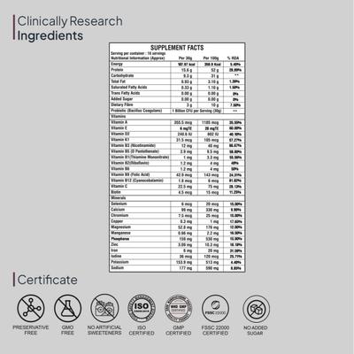 Miduty Fit And Lean Protein Shake Powder 1 Kg - Weight Loss