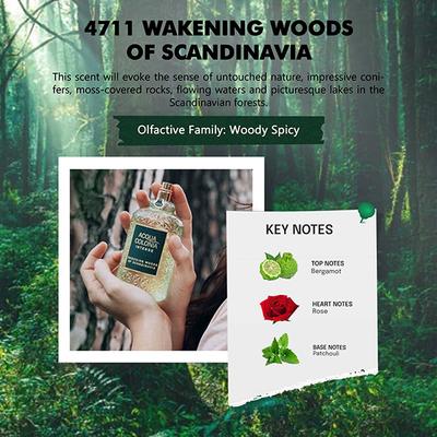 4711 Acqua Colonia Wakening Woods Of Scandinavia Eau De Cologne 50 ml - Perfumes (Edt/Edp)