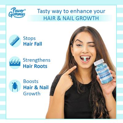 Power Gummies Hair Vitamin 2 Months Pack 120's - Hair & Skin