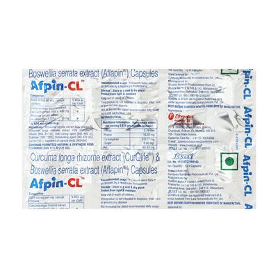 Afpin CL Capsule 10'S - Supplements-Sup
