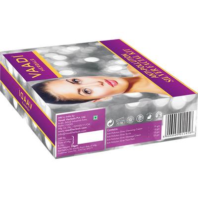 Silver Facial Kit - Pure Silver Dust, Rosemary & lavender Oil, Sandalwood Paste 70 gm - Facial Kits