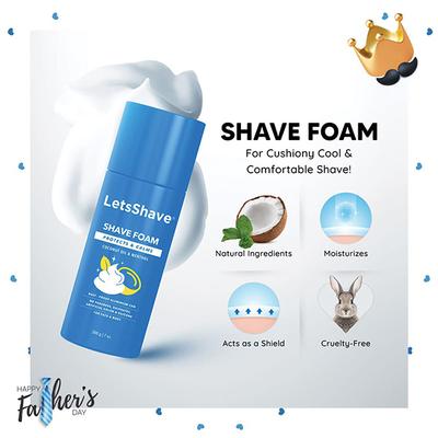 Letsshave Pro 6 Plus Lite Premium Gift Set 6 Blade Razor with Cartridges, Travel Cap, Shave Foam, After Shave Balm and Travel Bag Complete Shaving Kit for Men 1's - Razors & Cartridges