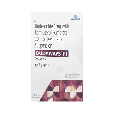 BUDAWAYS F 1 Brezpules 5X2ml - Asthma/COPD-Ast