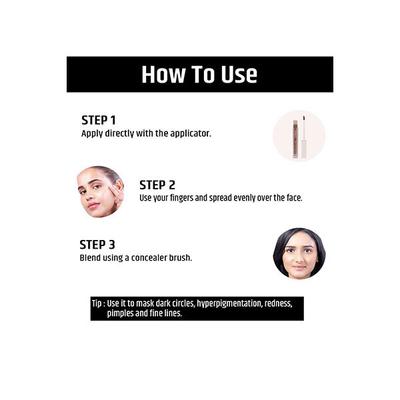 Insight Cosmetics 2X Cover Master Concealer - Golden Sand 6 ml - Concealer