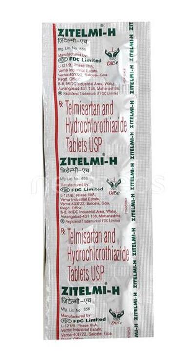 Zitelmi H Tablet 10'S - Hypertension-Ang