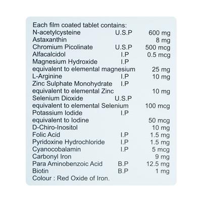 MIGRATE F Tablet 10's - Supplements-Vam