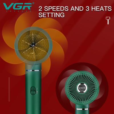 VGR V-431 Professional Hair Dryer 2 speed settings - Green 1's - Hair Dryers