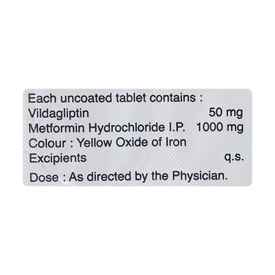 ENCELIN M 50/1000mg Tablet 10's - Diabetes-Ant