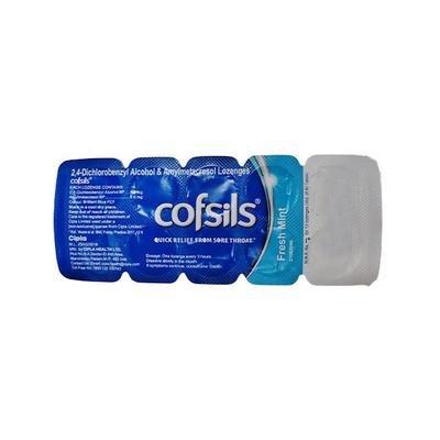 COFSILS FRESH MINT Lozenges 10's - Cough And Cold-Cou