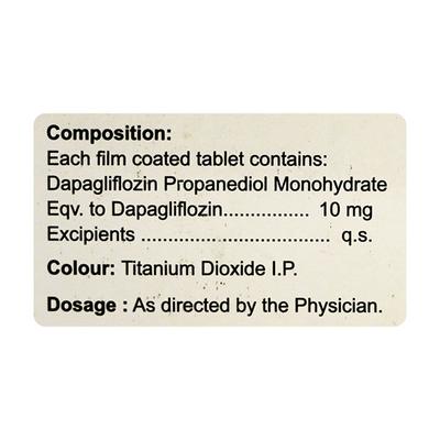 DAGLIPACK 10 Tablet 10's - Diabetes-Ant