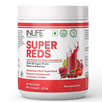 Inlife Super Reds Powder 200 g - Multi-Vitamins