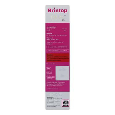 BRINTOP DIVA 5% Topical Solution 120ml - Hair Loss-Oth