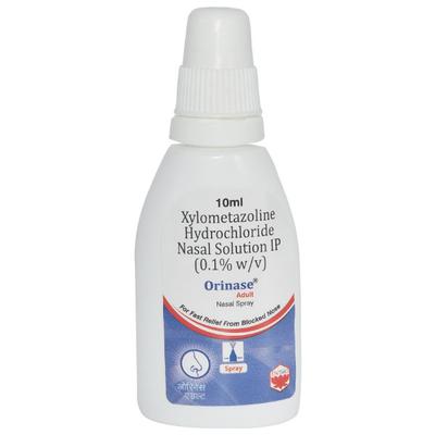 Orinase Adult Nasal Spray 10ml - Nasal Congestion-Nas