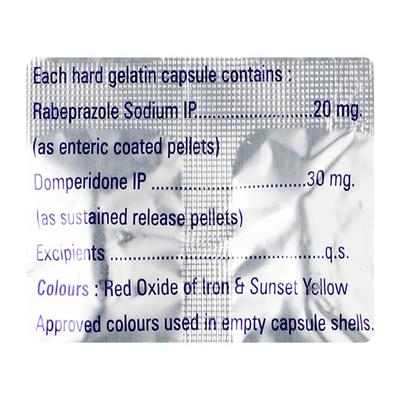 RBSYS D Capsule 10's - Ulcer/Reflux/Flatulence-Aaa