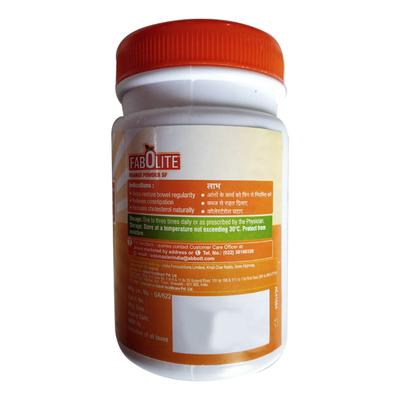 Fabolite Sugar Free Delicious Orange Flavour Powder 100gm - Constipation-Lax