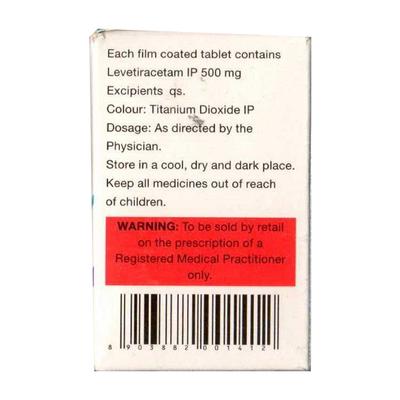 EPINEXT 500 Tablet 10's - Epilepsy/Convulsion-Ant