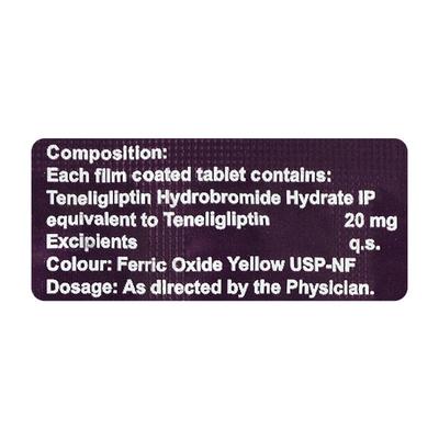 INCRETEN 20mg Tablet 15's - Diabetes-Ant