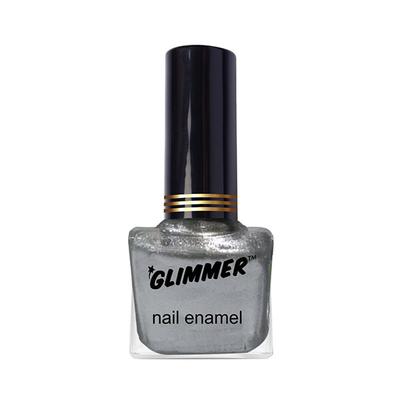 Glimmer Ne Steel Silver 5Ml Btl M 30 ml - Nail Polish