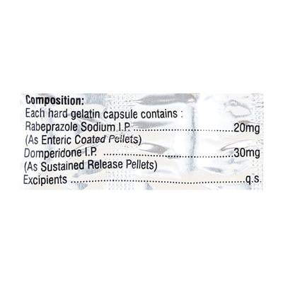 RANTAC RD 30/20mg Capsule 10's - Ulcer/Reflux/Flatulence-Aaa
