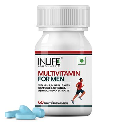 INLIFE Multivitamin Tablets for Men 60's - Multi-Vitamins